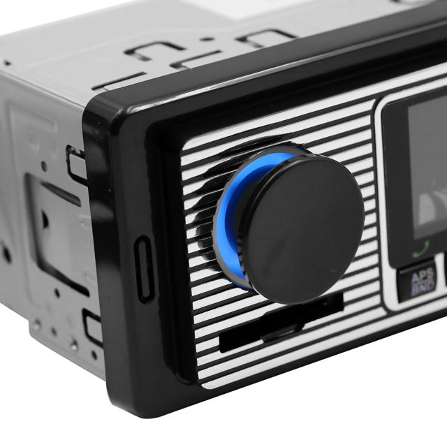 BluetoothビンテージカーラジオMP3プレーヤーステレオUSB AUX