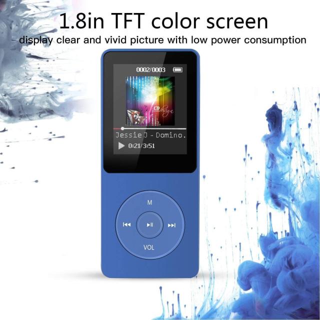 MP3プレーヤー ポータブル 多機能 8GB 70時間再生 ロスレス サウンド