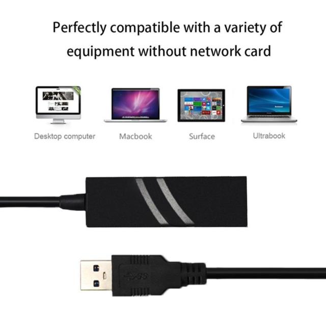 USB 3.0からイーサネットLANインターネットケーブルアダプタギガビット10/100/1000 Mbpsハブ
