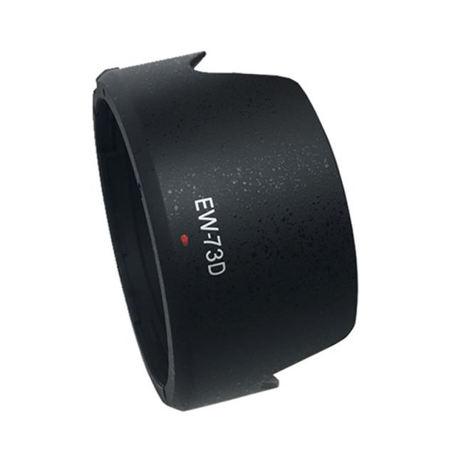 キヤノンEF-S 18-135mm F / 3.5-5.6用EW-73Dフラワーデザインカメラレンズフード