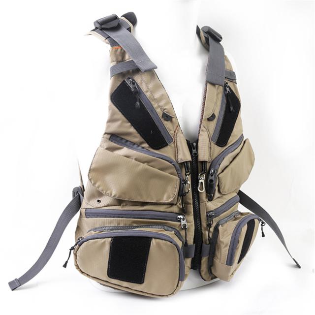 キャンプの釣りのための屋外の多機能通気性メッシュ布釣りベスト キャンプの釣りのための屋外の多機能通気性メッシュ布釣りベスト