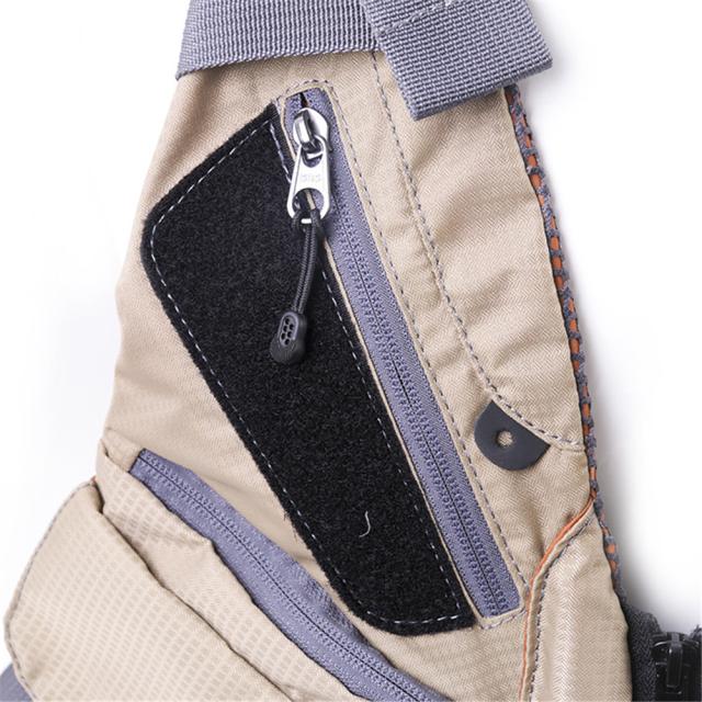 キャンプの釣りのための屋外の多機能通気性メッシュ布釣りベスト