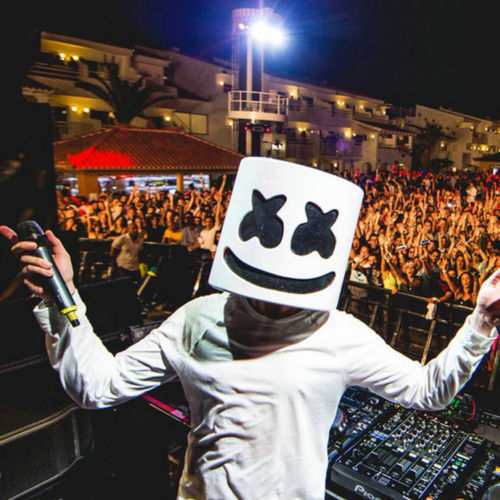 LED MarshMello DJマスクフルヘッドヘルメットコスプレマシュマロパーティーミュージックプロップの通販はau PAY マーケット -  キューディショップ | au PAY マーケット－通販サイト