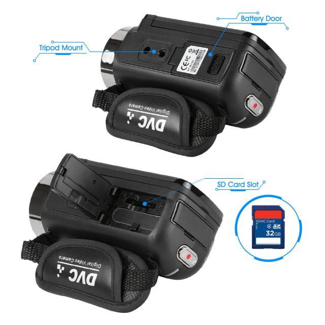 FHD 1080P 24MP 2.7 