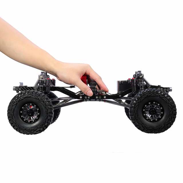 1/10クローラーAXIAL SCX10 Rcカーシャーシ用313mmホイールベース用CNC