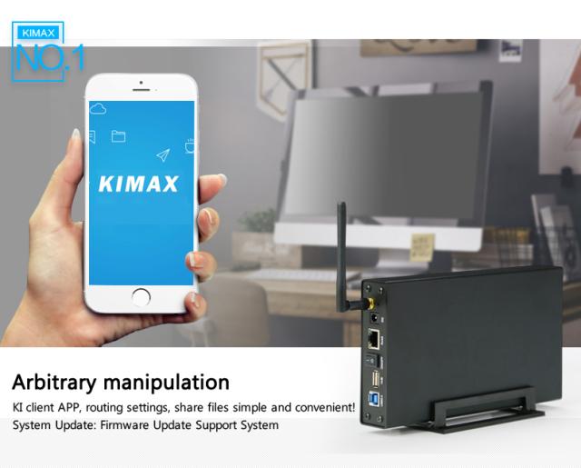 RJ45外付けハードドライブケースNas WifiアンテナワイヤレスWifi