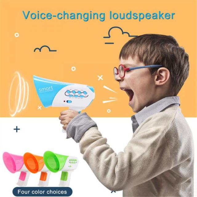 面白いキッズミニ手の角の形の拡声器声を変えるパズルのおもちゃの通販はau Pay マーケット Blue Field