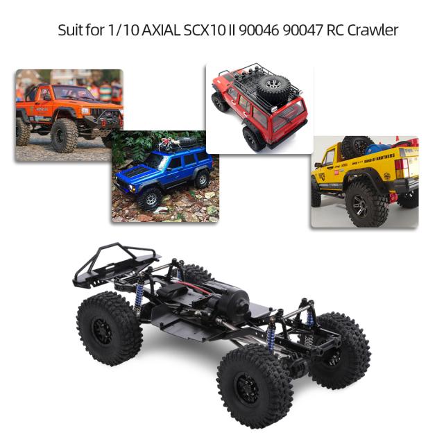 313 mm 12.3インチホイールベース組み立て式1/10 RCクローラーカー用