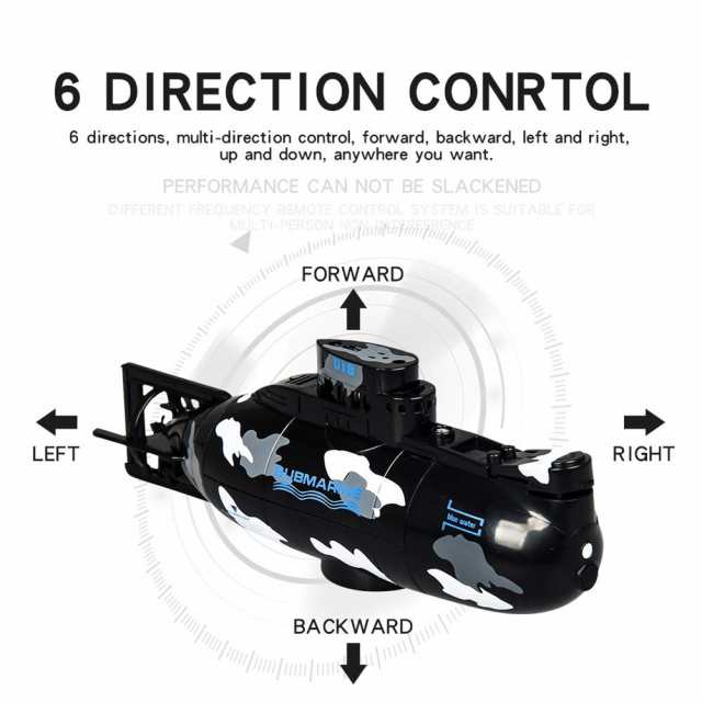 スピードラジオリモコン電動ミニRC潜水艦ボートレースボート船子供の