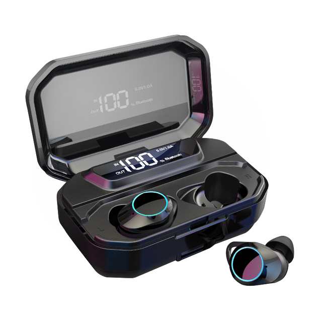 G02 TWS 5.0 9D IPX7 3300mAh LED au PAY