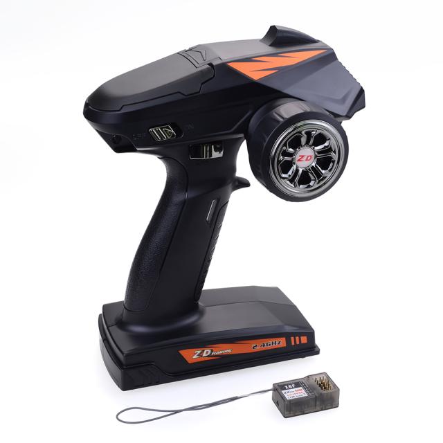 ZD Racing 8277 2.4Ghz 4チャンネルラジオ受信機付きRC玩具 パーツ
