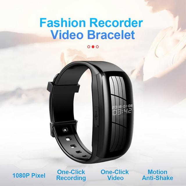 スポーツスマートブレスレットプロフェッショナルレコーディングペンHDノイズリダクションビデオレコーダースポーツミニカメラスマートウォッチ_3