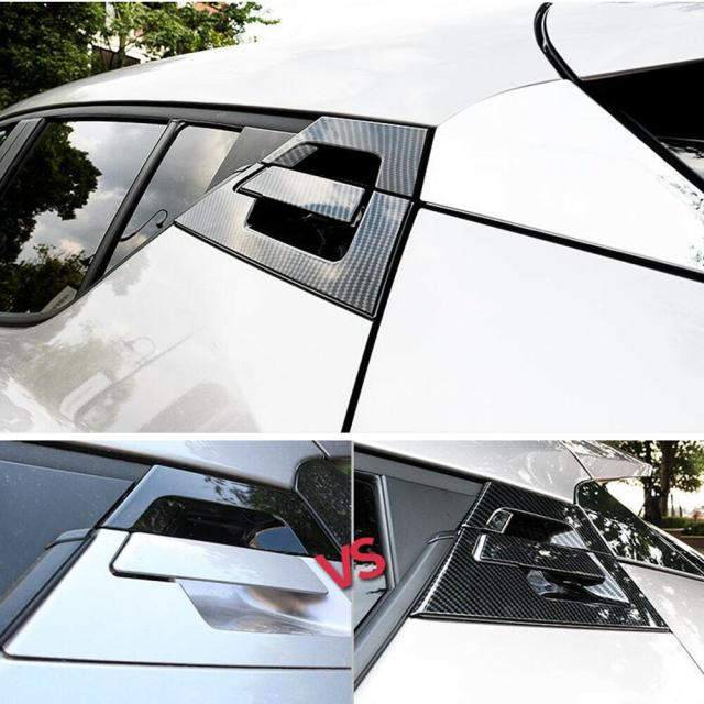 トヨタc Hr Chr 16 18 19年のための車の後部ドアハンドルボウルカバーabsトリムの通販はau Pay マーケット Blue Field