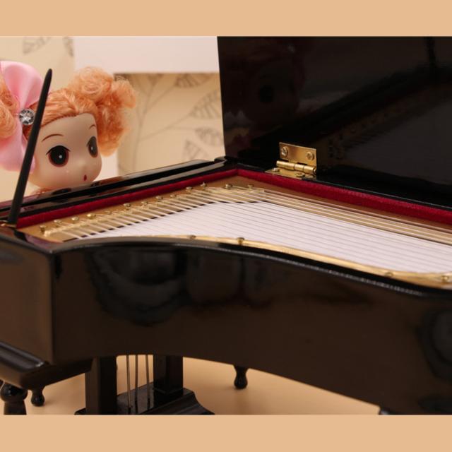 ミニチュアピアノ模型 音楽なし レプリカミニピアノ楽器 装飾品