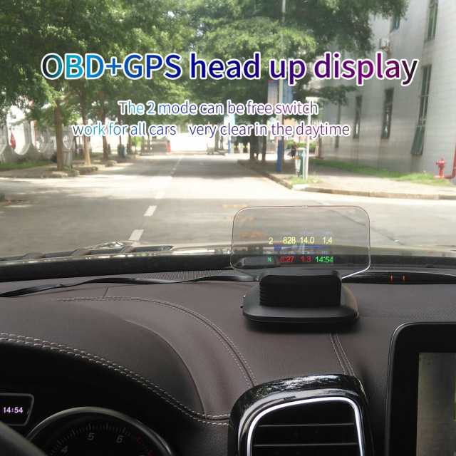 C1 HDカラーLCDディスプレイ車HUDヘッドアップディスプレイOBD2 + GPSヘッドディスプレイの通販はau PAY マーケット -  キューディショップ | au PAY マーケット－通販サイト