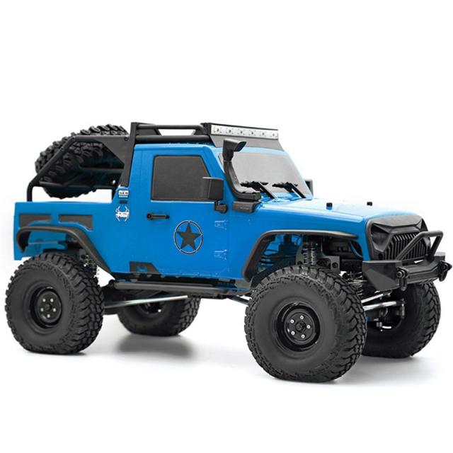 RGT 1/10スケール オフロードRCカー 青 RGT EX86100プロキット1/10 2.4G 4WD RCカー電動登山ロック