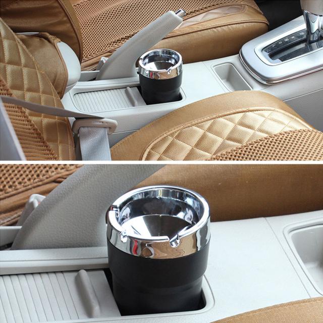 ポータブル車のトラックのタバコの煙車の灰皿ライト灰皿スタンド無煙タバコ滑り止めゴム灰皿の通販はau Pay マーケット キキ屋