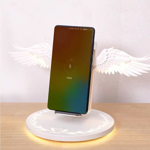 Angel Wings ワイヤレス充電器 10W 3.0 for iPhone 11 X Xsmax XR 8 Plus Smasung S9  S10Plus Huawei P30 Xiaomiの通販はau PAY マーケット - キューディショップ | au PAY マーケット－通販サイト