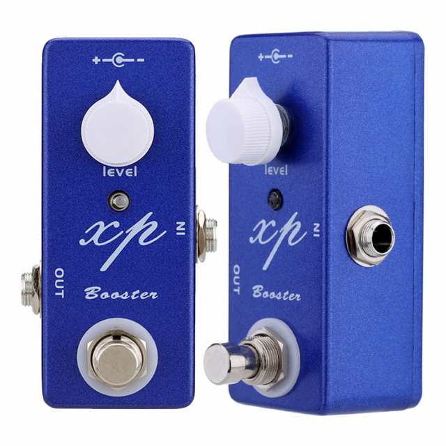 PAY　Booster　Clean　キューディショップ　Bosster　Pedal　Guitar　Single　Mini　XP　Pedal　Bypass　Mosky　with　True　au　Switchingの通販はau　Effect　PAY　マーケット－通販サイト　Mini　マーケット