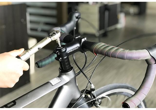 バイクハンド自転車修理ツールキットバイクトルクレンチアレンキーツールソケットセットロードMTBバイクツール1/4 ``トルクフィックスセット2-24 NM_15