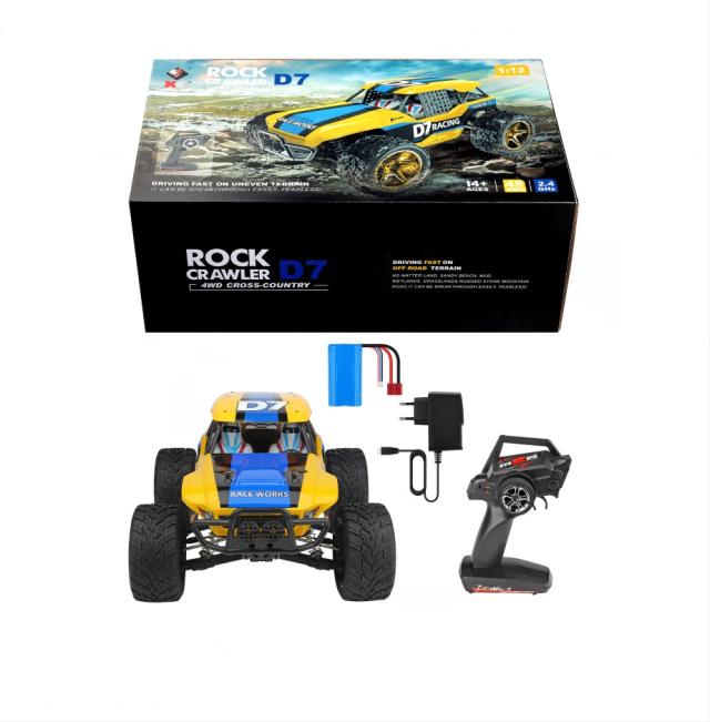 Wltoys 12402-A 1/12スケール2.4Ghz 45km / h高速RCバギーオフロード電気