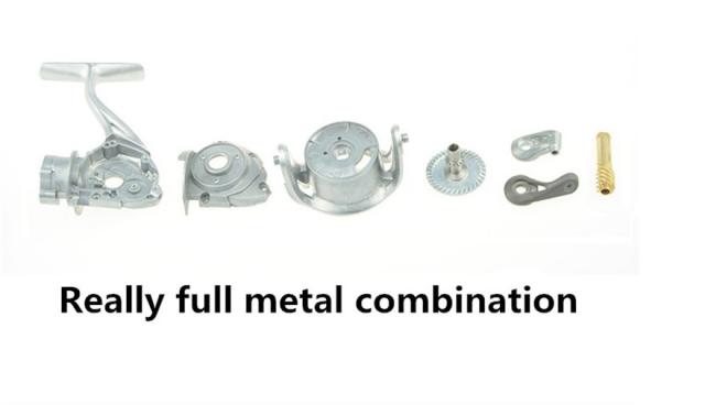 800-5000サイズスプーンスピニングフィッシングリール5.2：1/9 + 1BB