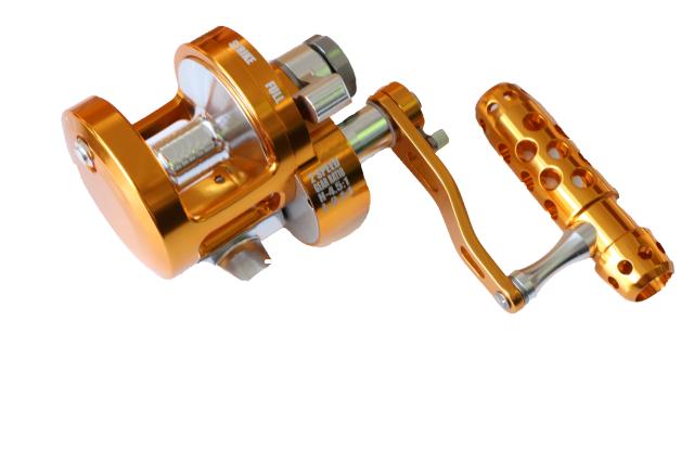 フルメタル塩水ジギングリール左/右手7 + 1BBスーパーパワー30Kgビッグ