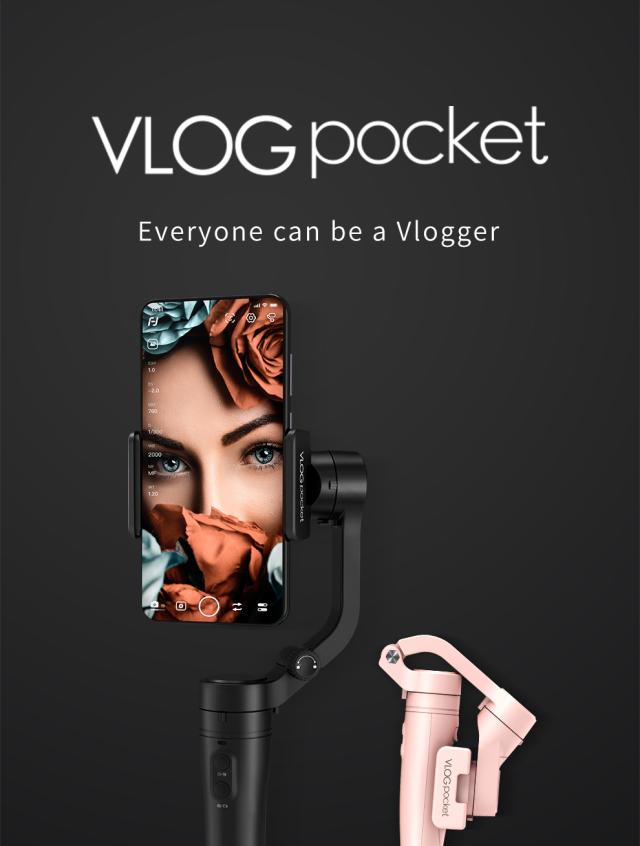 主流の携帯電話用のハンドヘルドVlog電話ホルダーMINI 3軸スマートフォンジンバルスタビライザー_1