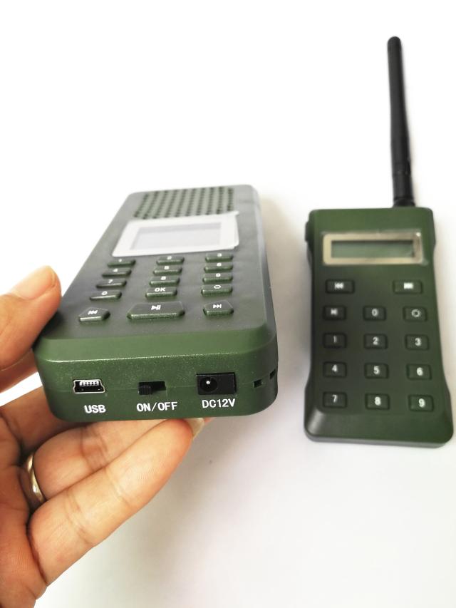 PDDHKK屋外狩猟おとりラウドスピーカーバードコーラー内蔵150鳥の声