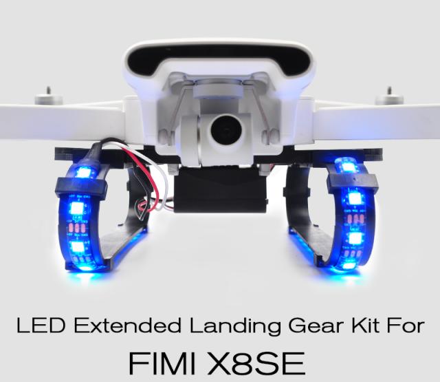 FIMI X8 SE用LEDランディングギア着陸リングFIMI X8 SEドローンアクセサリー用カラフルプロテクターの通販は 5,054円