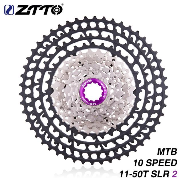 ZTTO 10スピード50Tライトカセットフリーホイール自転車スプロケット