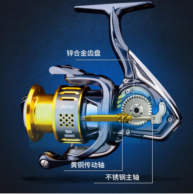 スピニング海水釣りリール6.0：1 / 7.2：1 / 10BB CNCハンドルEVA