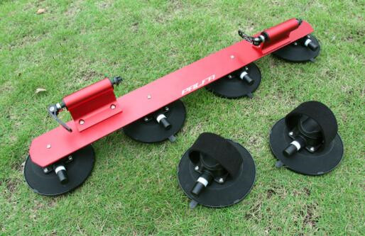 車のルーフバイクラックキットMTB自転車フォークスタンドキャリア吸引カップアルミニウム 車のルーフバイクラックキットMTB自転車フォークスタンドキャリア吸引