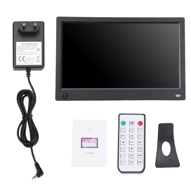 モーションセンサー付き11.6インチHD LEDフォトフレームデジタルフォト