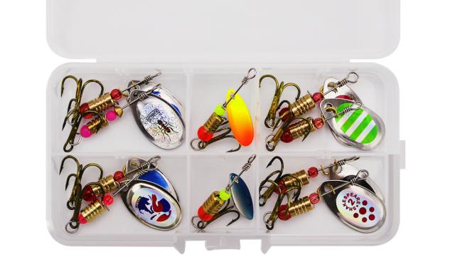 釣りスピナーハードスプーンベイトルアーメタル人工釣りスピナーベイト