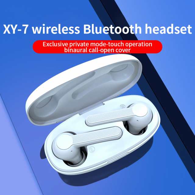 XY-7 TWSイヤホンワイヤレス人間工学に基づいたBluetooth 5.0スポーツ