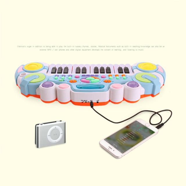 赤ちゃんピアノ玩具幼児プラスチックマイク初期教育楽器楽器の通販はau