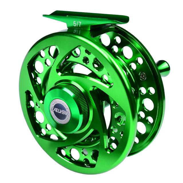 フルメタルフライリールフライフィッシングリールロックフィッシング