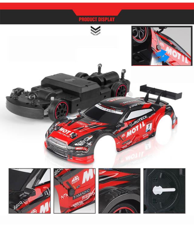 1:18 高速 ドリフト レーシング カー 2.4G オフロードリモート