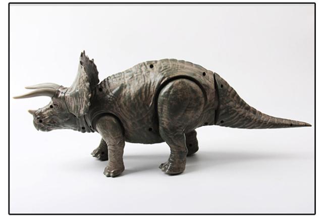 シミュレーションサウンドライト付き漫画トリケラトプス漫画動物モデル子供教育玩具_8