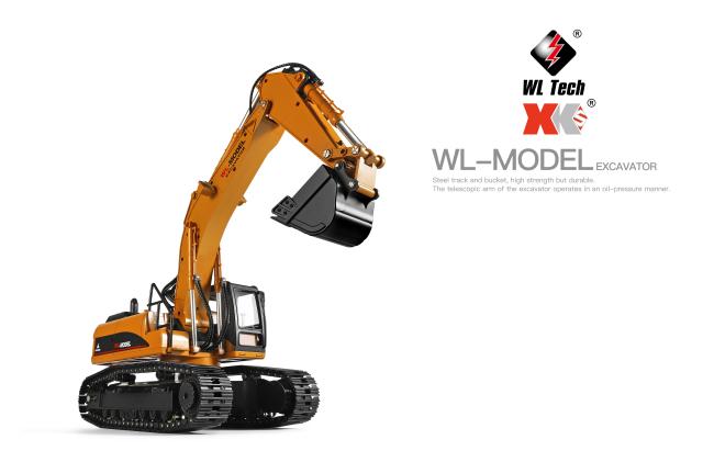 wltoys 16800 excavator ショベルカー WL Toys 16800 2.4 G 1:16 RC Electric Simulation Excavator Model