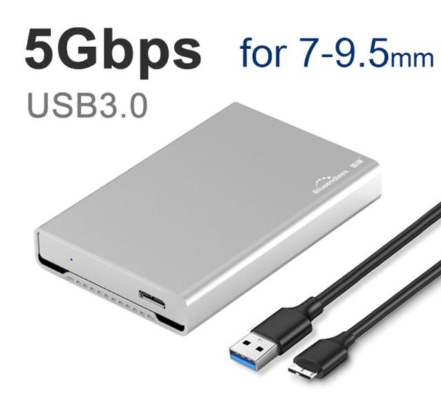 HDDエンクロージャー2.5インチモバイルハードディスクケースタイプC