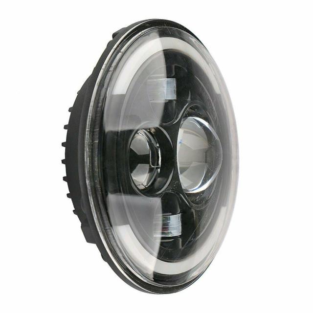 1ペア7インチ丸型LEDフロントヘッドライトデイタイムランニング