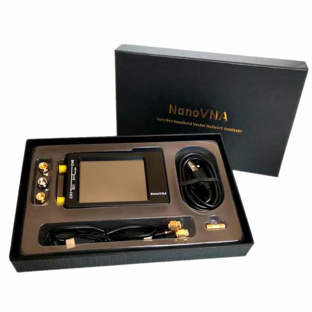 NanoVNA-H 50KHz?1.5GHz VNA 2.8inch LCDHF VHF UHF UVベクトル ネットワークアナライザーアンテナアナライザーの通販はau PAY マーケット - キューディショップ | au PAY マーケット－通販サイト