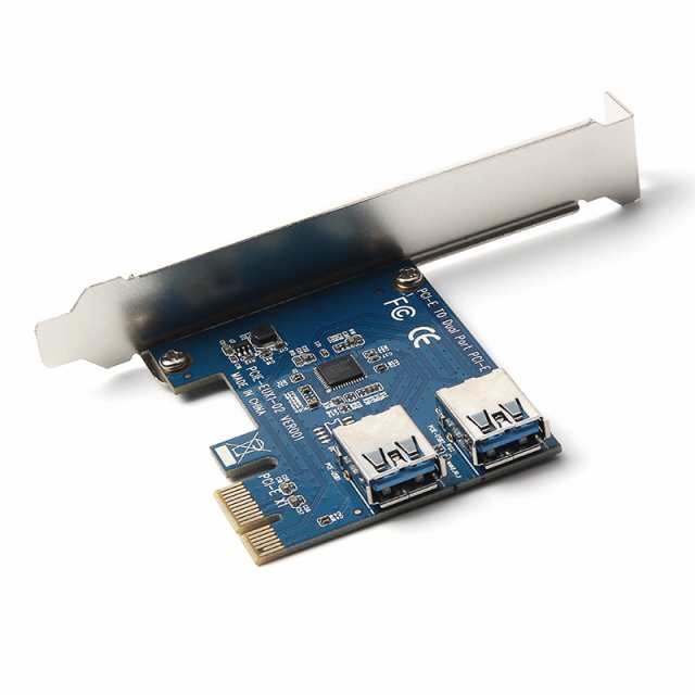 デスクトップコンピュータコンポーネント用2ポートPCI-E-USB 3.0 HUB