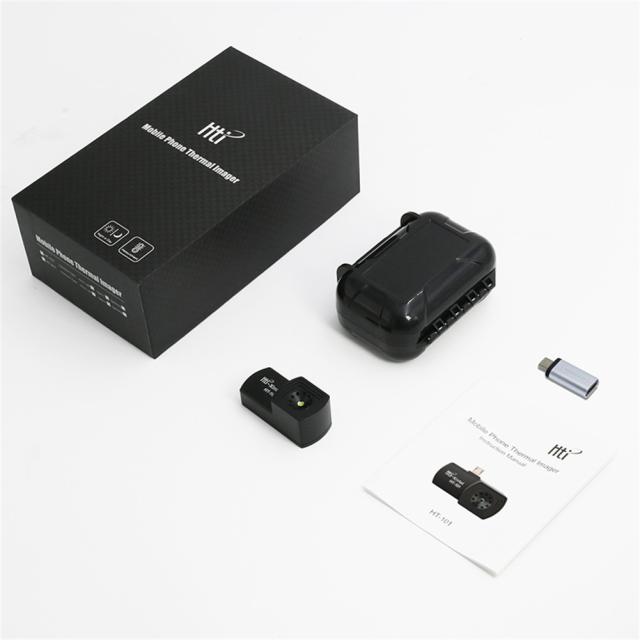 HT-101携帯電話の熱探知カメラのカメラの温度テストの温度計_8