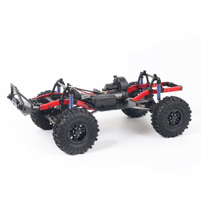 RCカー275mmホイールベース組み立て済みフレームシャーシホイール付き1/10 RCクローラーカーSCX10 D90 TF2 MST｜au PAY  マーケット