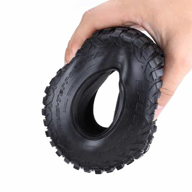 4ピース2.2インチゴムタイヤホイールタイヤ1:10 RCロック