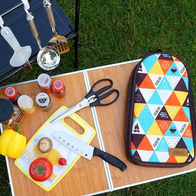 7 PCキャンプキッチン用品セットキャンプ調理器具調理器具
