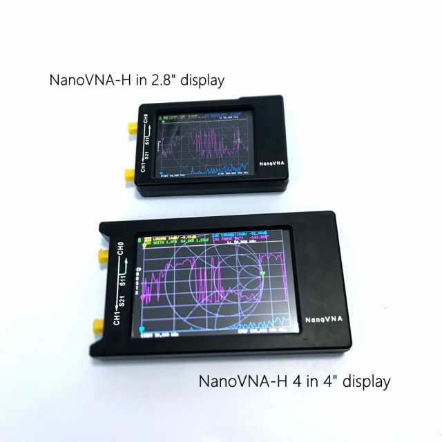 ネットワークアンテナアナライザーNanoVNA-H4 10KHz?1.5GHz VNA 4